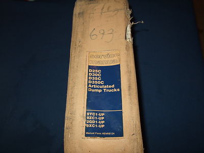 CAT CATERPILLAR D25C D30C D35C D350C DUMP TRUCK SHOP REPAIR SERVICE MANUAL