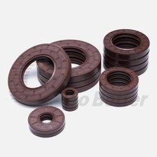 TC Skeleton Oil Seal Ring Rotary Shaft Sealing FKM Double Lip Seals ID 25mm-40mm