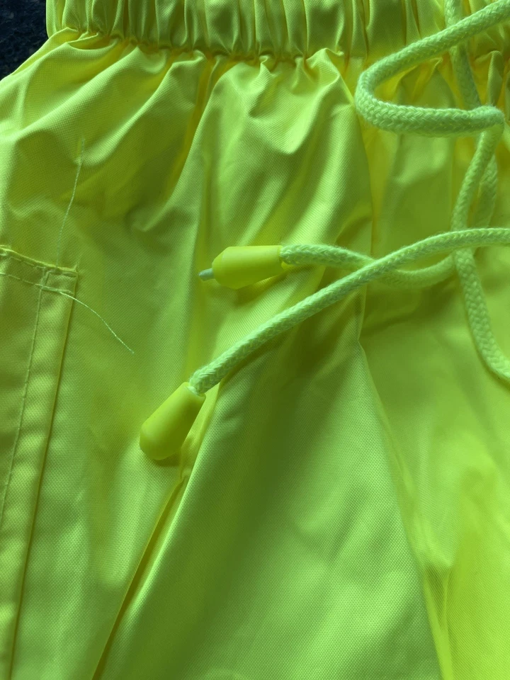 Pantalones de Lluvia Jorestech Alta Visibilidad Trabajo Impermeable Reflectante Alta Visibilidad Seguridad Foto 4 de 4