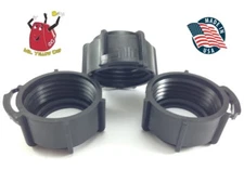 3 - Blitz Gas Can Black Nozzle Spout Retaining Rings Replacement Vintage - NEW!!