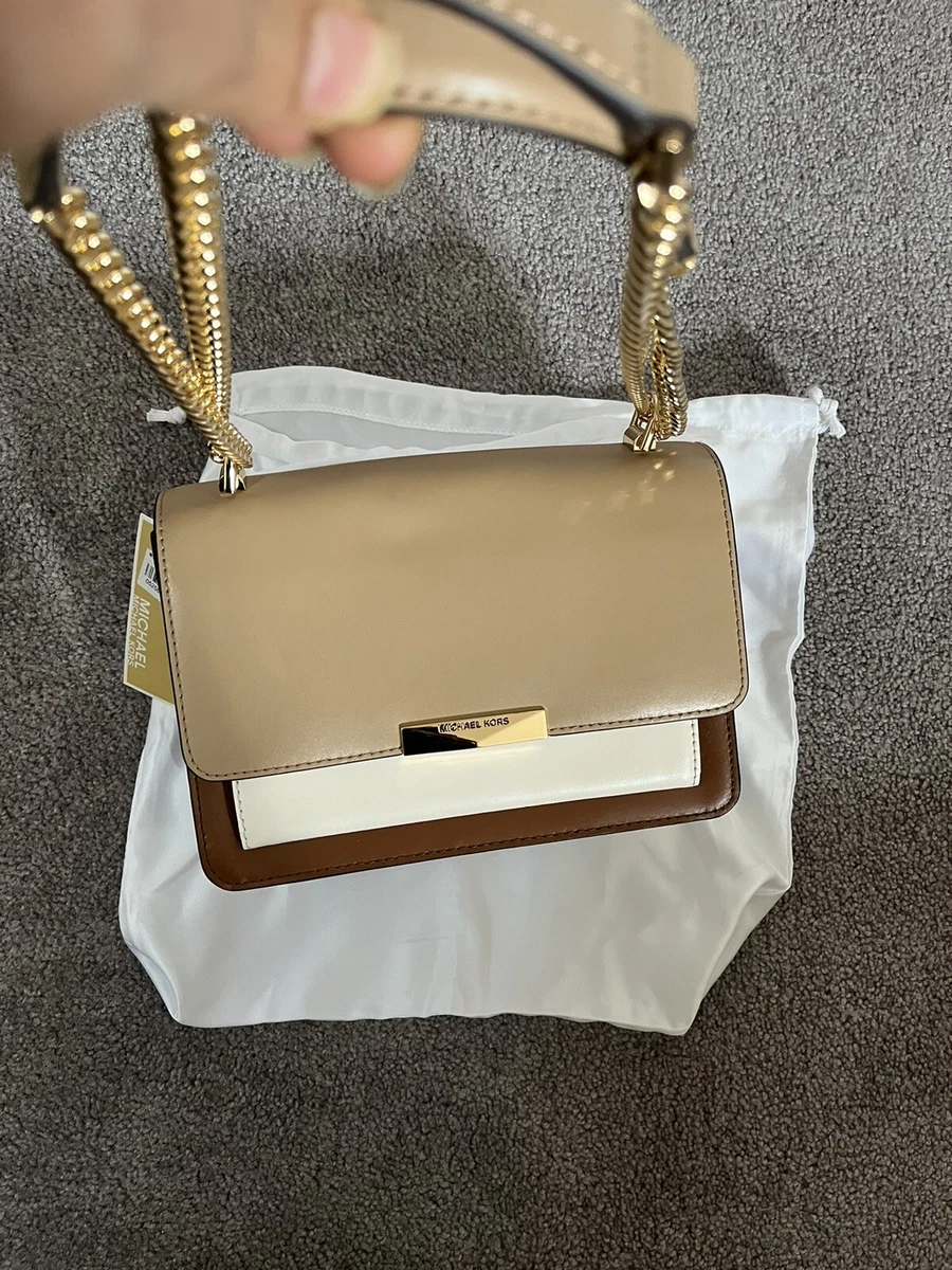 Michael Kors Crossbody Small Brown Nude Beige