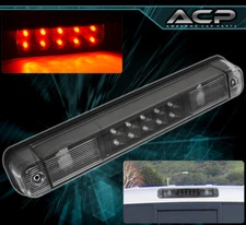 LED Rear 3RD Third Brake Tail Light Lamp Black For 88-98 C10 C/K 1500 2500 3500