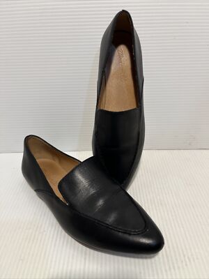 MADEWELL Slip On Black Leather Loafer Comfort Shoes 7 | eBay display picture 1