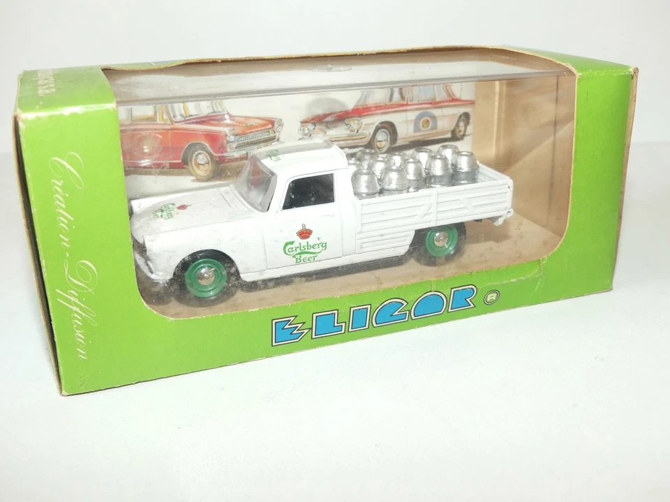 PEUGEOT 404 PICK UP CALSBERG ELIGOR 1165 1:43 - Photo 3/4