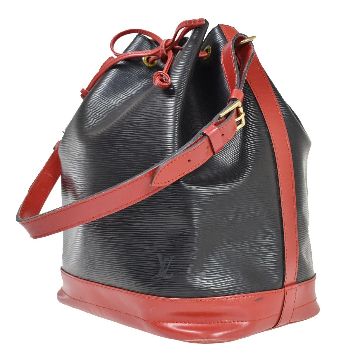 Louis Vuitton Red EPI Leather Noe GM