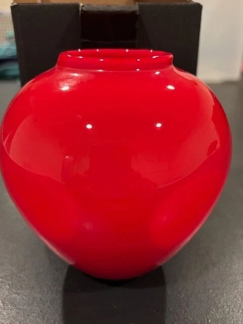 Sugahara Small Red Vase, New