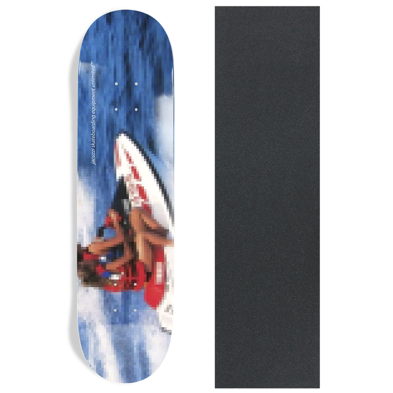 Jacuzzi Skateboard Deck Sea Monsters 8.0