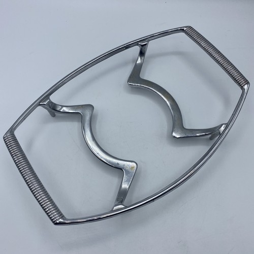 Corning Ware P11-M-1 Casserole Stand Metal Trivet Hot Tray Pyrex Vintage 10"x7" - Picture 7 of 12