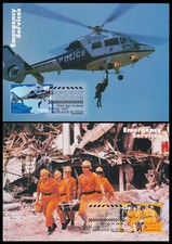 Australia - Australian Emergency Services Maxi Cards w/ Assoc. Stamp (1997) VF M
