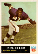 1965 Philadelphia #105 Carl Eller Rookie RC Vikings HOF Vintage Original