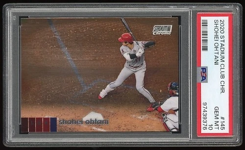 2020 Stadium Club Chrome #145 Shohei Ohtani PSA 10