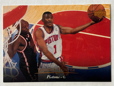 1995-96 Upper Deck #52 Lindsey Hunter Detroit Pistons