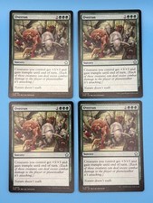 4x Overrun Foundations FDN Green Sorcery +3/+3 Trample MTG Magic