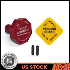 Parking Brake Valve with Pins Trailer Air Supply Knob Replaces for 248433 290655
