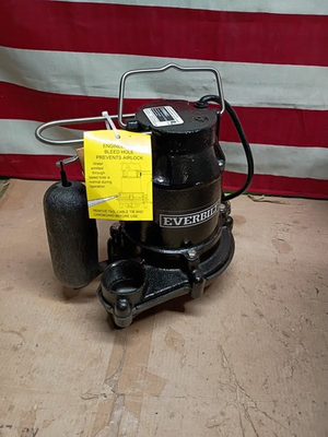 #ad Everbilt 1000041119 1 3 HP Cast Iron Submersible Sump Pump New Open Box $94.99