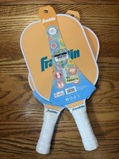 NEW Franklin Sports Youth Pickleball Paddle Set - 2 Polymer Paddles - USA Pickle