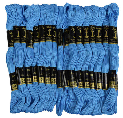 Anchor Cotton Thread Stranded Skiens Cross Needle Crafting Embroidery, 25 Skeins