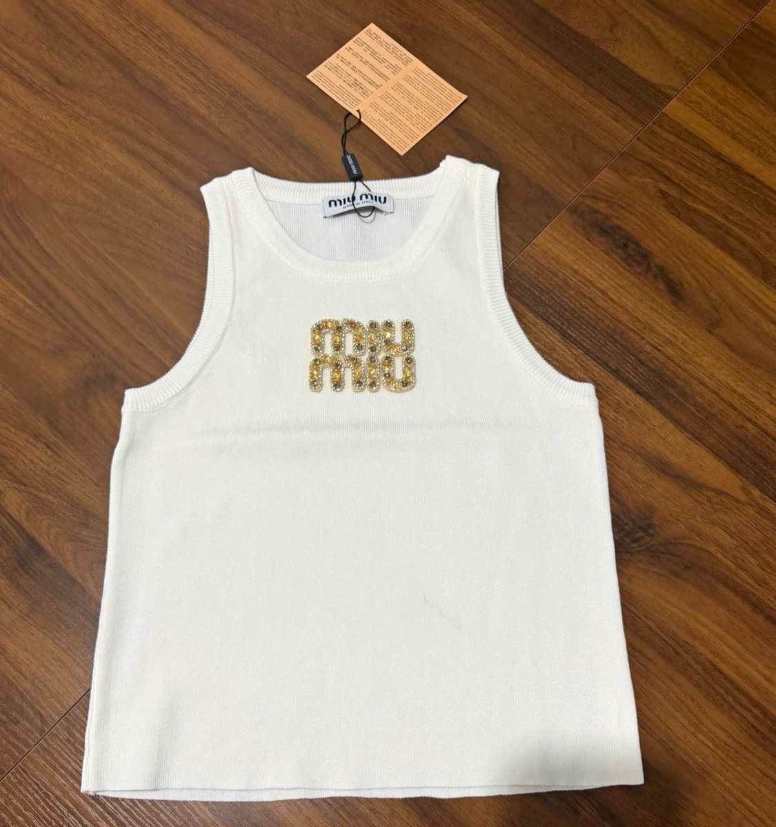 Miu Miu Solid Tank Tops for Women for sale | eBay