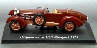 Hispano-Suiza H6C ''Tulipwood Torpedo''. 1:43 scale