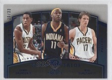 2006 Upper Deck Trilogy Team Trios Blue 30/33 Danny Granger Jamaal Tinsley 0o9