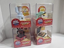 Set Of 4 Zuru Mini Brands Really Works Magic Cook Kitchen Appliances