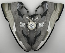 New Balance 992 Made in USA 2020 Silver/Grey/White M992GR sz8.5 TSS Grade 8.0/10