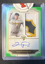 2024 Topps Definitive Collection - Definitive Rookie Patch Autographs Quinn...