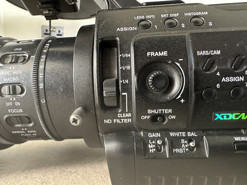 SONY PMW-300 K2 - MPEG HD422 Exmor Full HD - 3CMOS - Zoom x16 - XDCAM - 872 ore - Foto 7 di 23