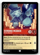 Scrooge McDuck - Ghostly Ebenezer 104/204 Uncommon Winterspell Lorcana TCG NM