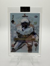 Wild Card Stacked Deck Travis Hunter Shedeur Sanders Football Trading Card Lot