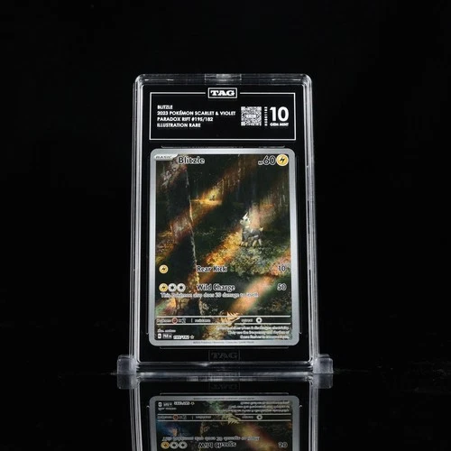 Pokemon Blitzle Illustration Rare Card Paradox Rift 195/182 TAG 10