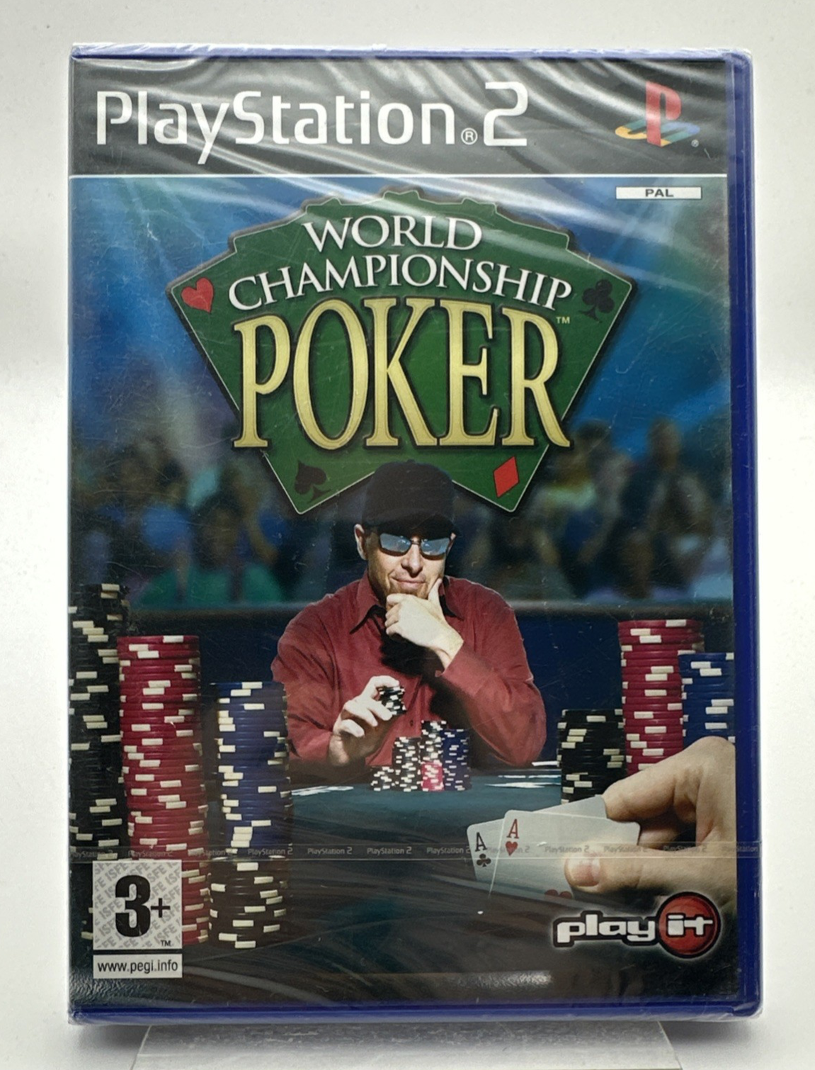 PS2 World Championship Poker, New And Factory Sealed