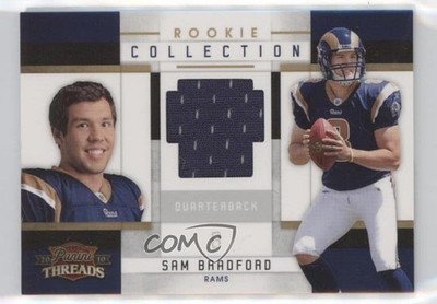 2010 Panini Threads Rookie Collection Materials 48/299 Sam Bradford #32 RC 0vk6