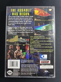 Shockwave Assault Sega Saturn 1996 With Manual Excellent Condition