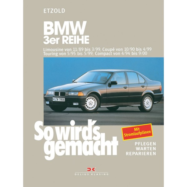 Bmw 3Er Reihe Coupe Typ E36 1990-1999 So Wirds Gemacht Werkstatthandbuch Etzold-image