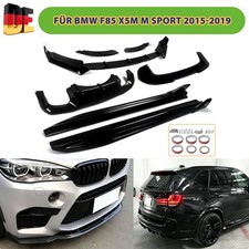Bodykit F�r BMW X5 F85 M Sport X5M Vorne + Hinten Spoiler Diffusor Schweller DE