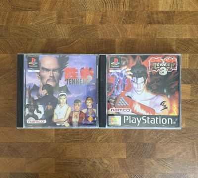 PS1 / PlayStation 1   Tekken 2 & Tekken 3   PAL   mit Anleitung