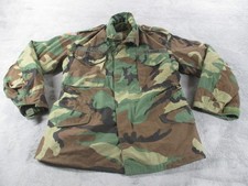 Vintage US Army M65 Field Coat Mens Small Camo Cold Weather Jacket Liner 90s
