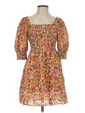 RIXO for Target Women Yellow Casual Dress XS