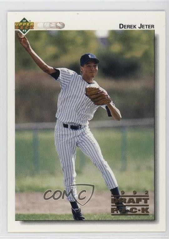 1992 Upper Deck Minor League Derek Jeter #5 HOF 0w7