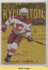 2021-22 Fleer Ultra Gold Speckled Rainbow Foil Oliver Kylington #130 READ 0sd7