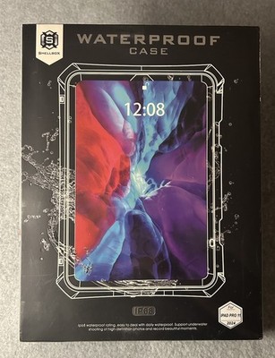 Shellbox Waterproof Case iPad Pro 11  (2024) IP68 Shockproof Full-body Cover NIB