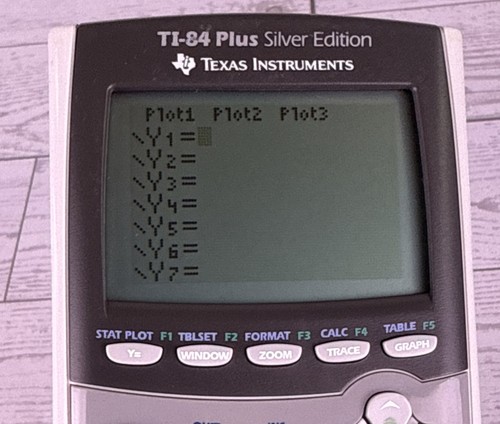 Texas Instruments TI-84 Plus Silver Edition Graphing Calculator With Cover WORKS - Picture 5 of 21