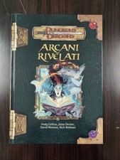 Manuale Arcani Rivelati D&D 3.5 italiano, perfette condizioni.