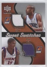 2007-08 Upper Deck Sweet Shot Swatches Memorabilia Grant Hill Raja Bell HOF 0a1