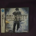 Call of Duty World at War Nintendo DS Activision Multiplayer Manual Shooter