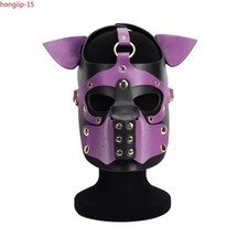 Dog Puppy Full Face Mask Cosplay Headgear Halloween Accessory Christmas Present