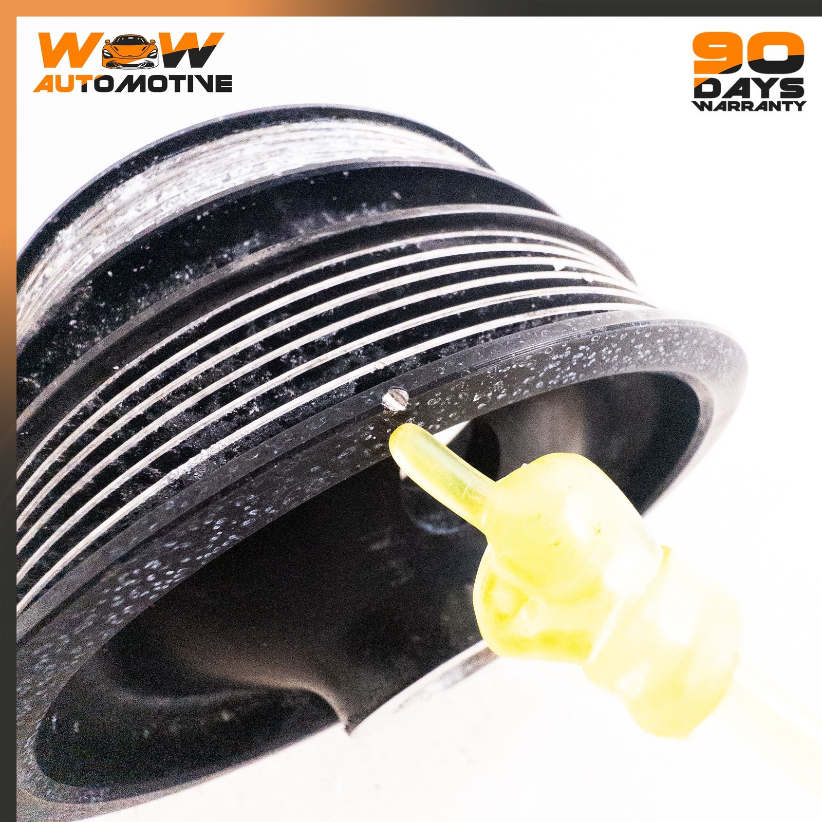 13-19 MASERATI QUATTROPORTE S Q4 3.0L ENGINE HARMONIC BALANCER CRANK PULLEY OEM