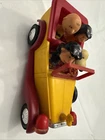 老式 Aviva 玩具花生史努比和朋友可转换电池 Op 汽车 1972