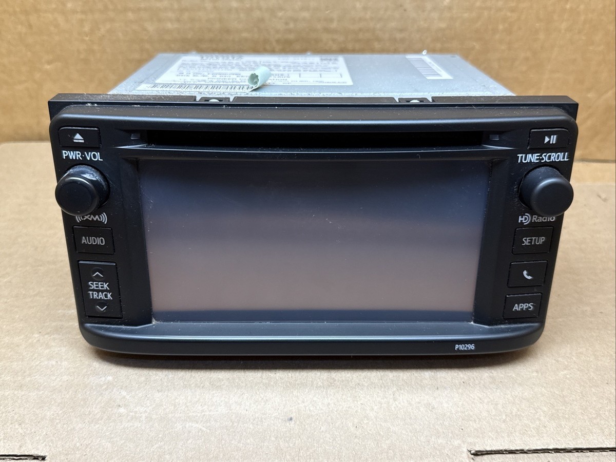 2012-2014 Toyota Corolla Radio CD Player Receiver P10296 86140
